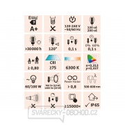 Reflektor LED, nabíjecí s podstavcem, 700/1400lm, Li-ion náhled