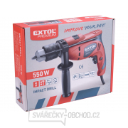 Vrtačka s příklepem, 500W náhled