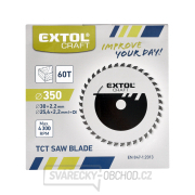 Kotouč pilový s SK plátky, 350x2,2x30mm 60T Náhled