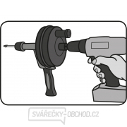 Protahovací pero bubnové na čištění odpadů, délka 6m náhled