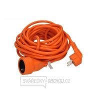 Solight prodlužovací kabel - spojka, 1 zásuvka, oranžová, 10m gallery main image