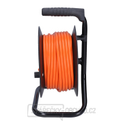 Solight prodlužovací kabel na bubnu, 4 zásuvky, oranžový kabel, 15m Náhled Solight prodlužovací kabel na bubnu, 4 zásuvky, oranžový kabel, 15m Náhled