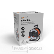 Solight prodlužovací kabel na bubnu, 4 zásuvky, oranžový kabel, 15m Solight prodlužovací kabel na bubnu, 4 zásuvky, oranžový kabel, 15m náhled