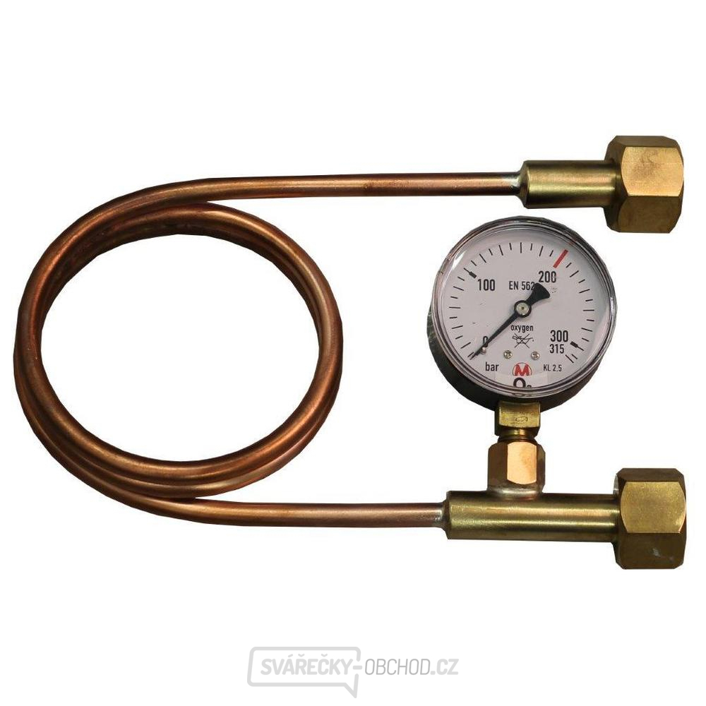 Hadice přepouštěcí  AR 1m s manom.