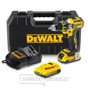 DCD790D2 Bezuhlíková vrtačka/šroubovák 18V, 2x 2,0Ah DeWALT FLEXVOLT + kufr gallery main image
