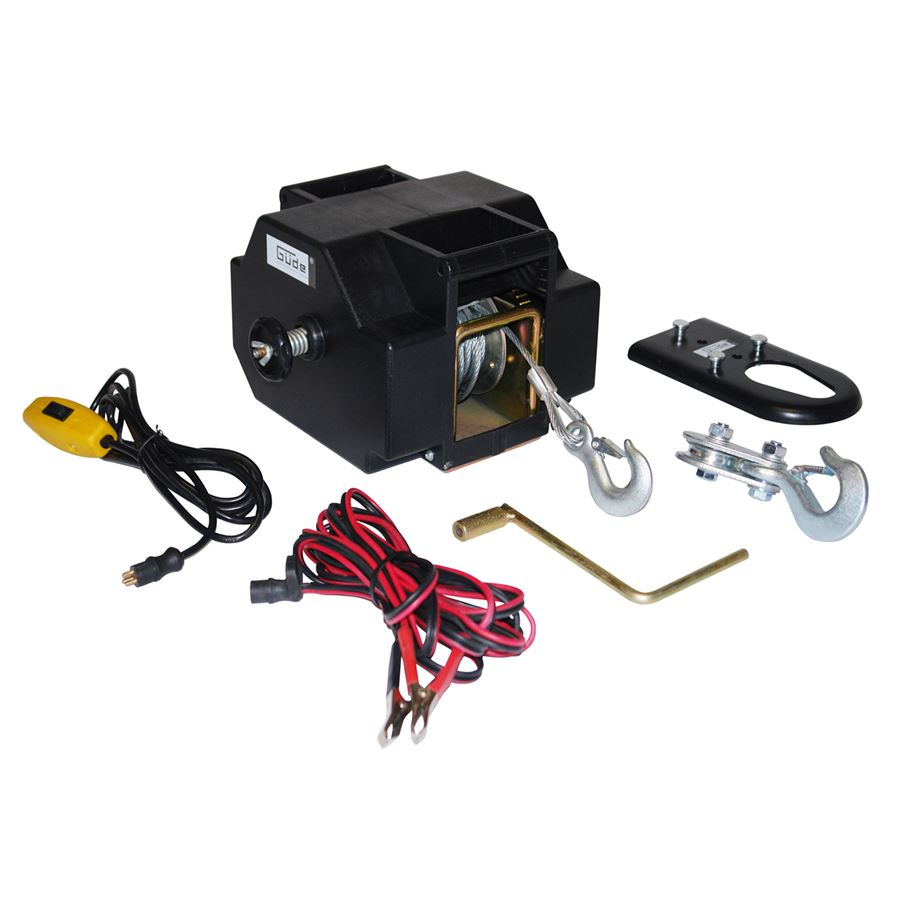 Levně Elektrický lanový naviják 1800/12 V 55128