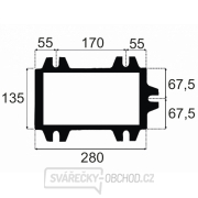 KS-200P - Křížový strojní svěrák náhled