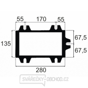 KS-200P - Křížový strojní svěrák náhled
