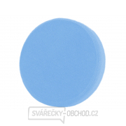 Kotouč leštící pěnový, T60, modrý, ∅150x30mm, suchý zip Náhled