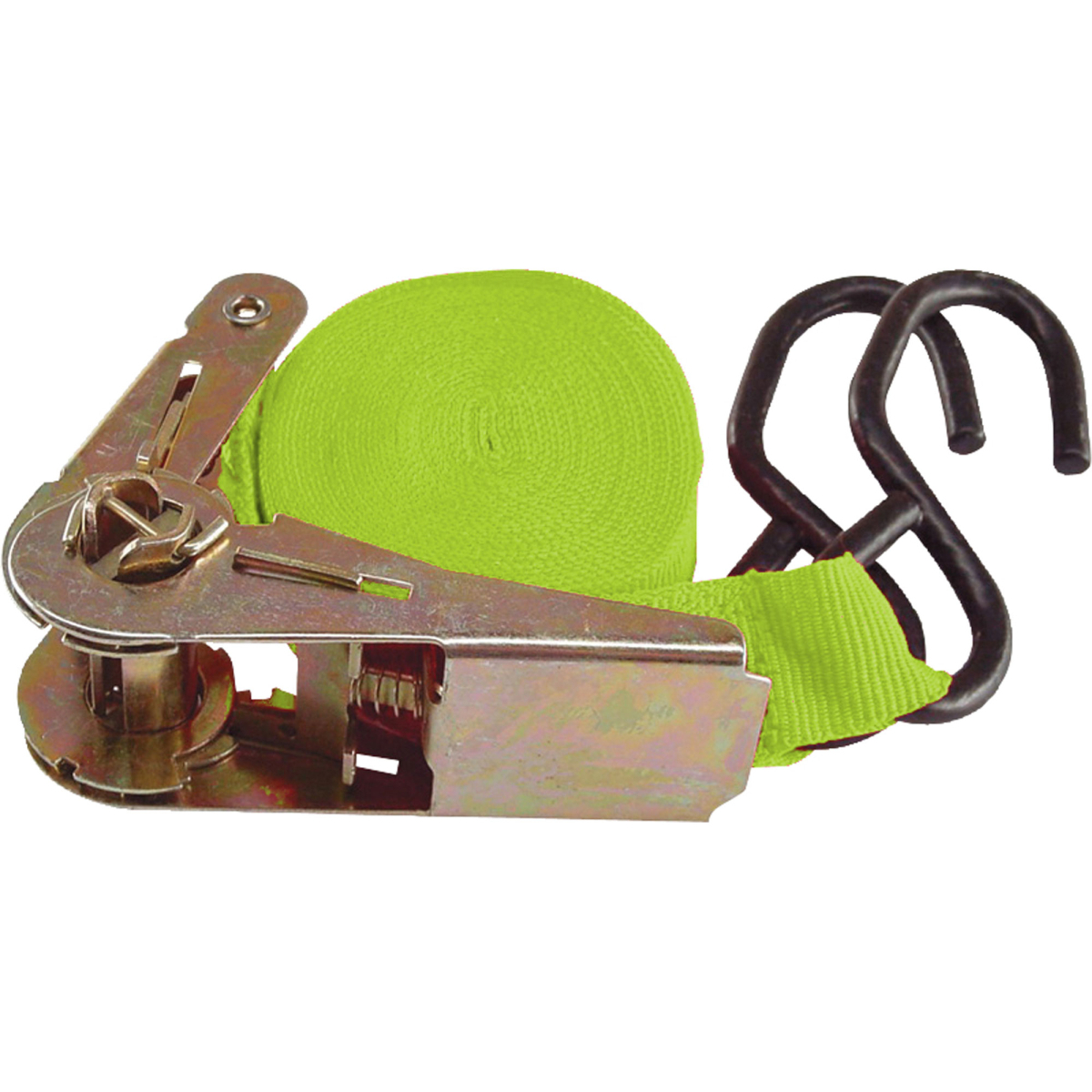 Levně Upínací pás račnový s háky 5m x 25mm, max. 150kg 9681
