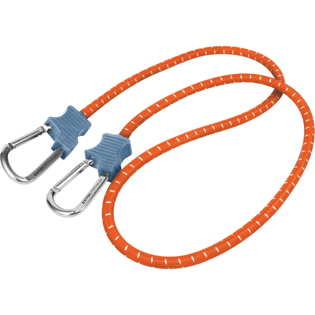 Levně Guma upínací s karabinami 80cm x ∅10mm 8861112