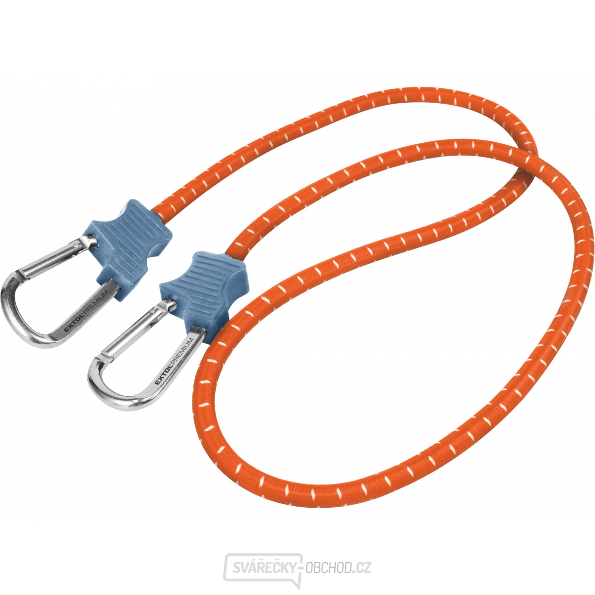 Guma upínací s karabinami 80cm x ∅10mm