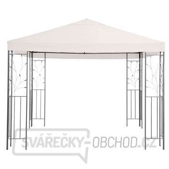 Alexandria - zahradní kovový altán 300 x 300 x 270 cm