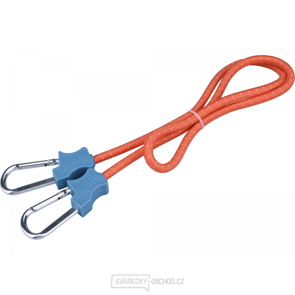 Guma upínací s karabinami, 120cm x ∅10mm