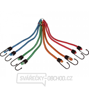 Upínací gumy - pavouk, 80cm x ∅10mm, 8 ramen Upínací gumy - pavouk, 80cm x ∅10mm, 8 ramen gallery main image