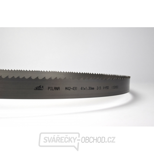 Pilový bimetalový pás PILANA 2360x20x0,9/4-6z M42 – 431 MASSIVE