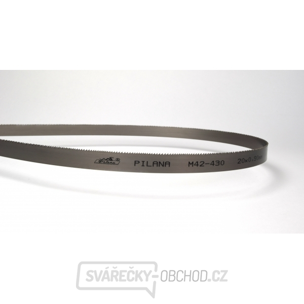 Pilový bimetalový pás PILANA 2750x27x0,9/5-8z M42 – 430 UNIVERSAL