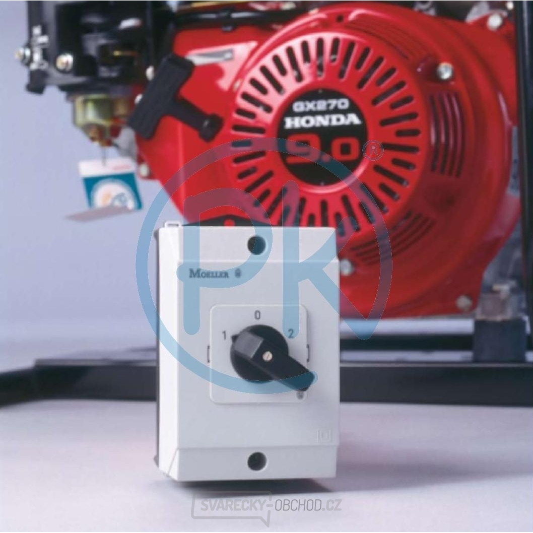 Manuální přepínač síť/generátor 20A, 4pólový Manuální přepínač síť/generátor 20A, 4pólový gallery main image