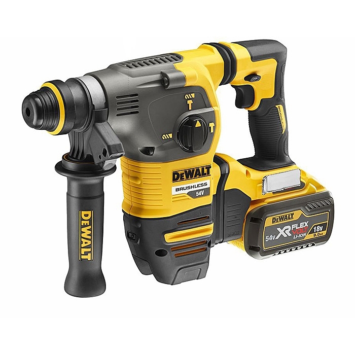 Aku kombinované kladivo SDS-plus 54V, 2x9,0Ah DeWALT DCH333X2 FLEXVOLT