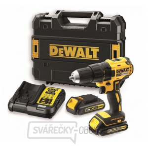 Aku bezuhlíková vrtačka/šroubovák 18V, 2x 1,5Ah DeWALT DCD777S2T + kufr Aku bezuhlíková vrtačka/šroubovák 18V, 2x 1,5Ah DeWALT DCD777S2T + kufr