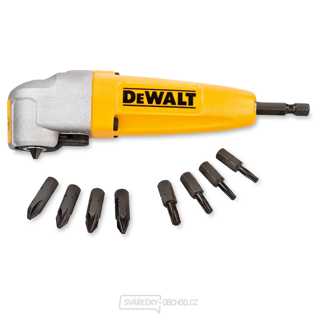 DT71517T pravoúhlý šroubový nástavec + 9ks bitů DeWALT