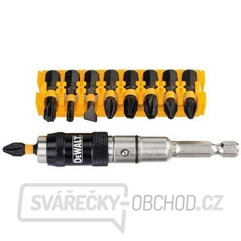 DT70518T Sada 9 bitů s 20° magnetickým držákem bitů DeWALT