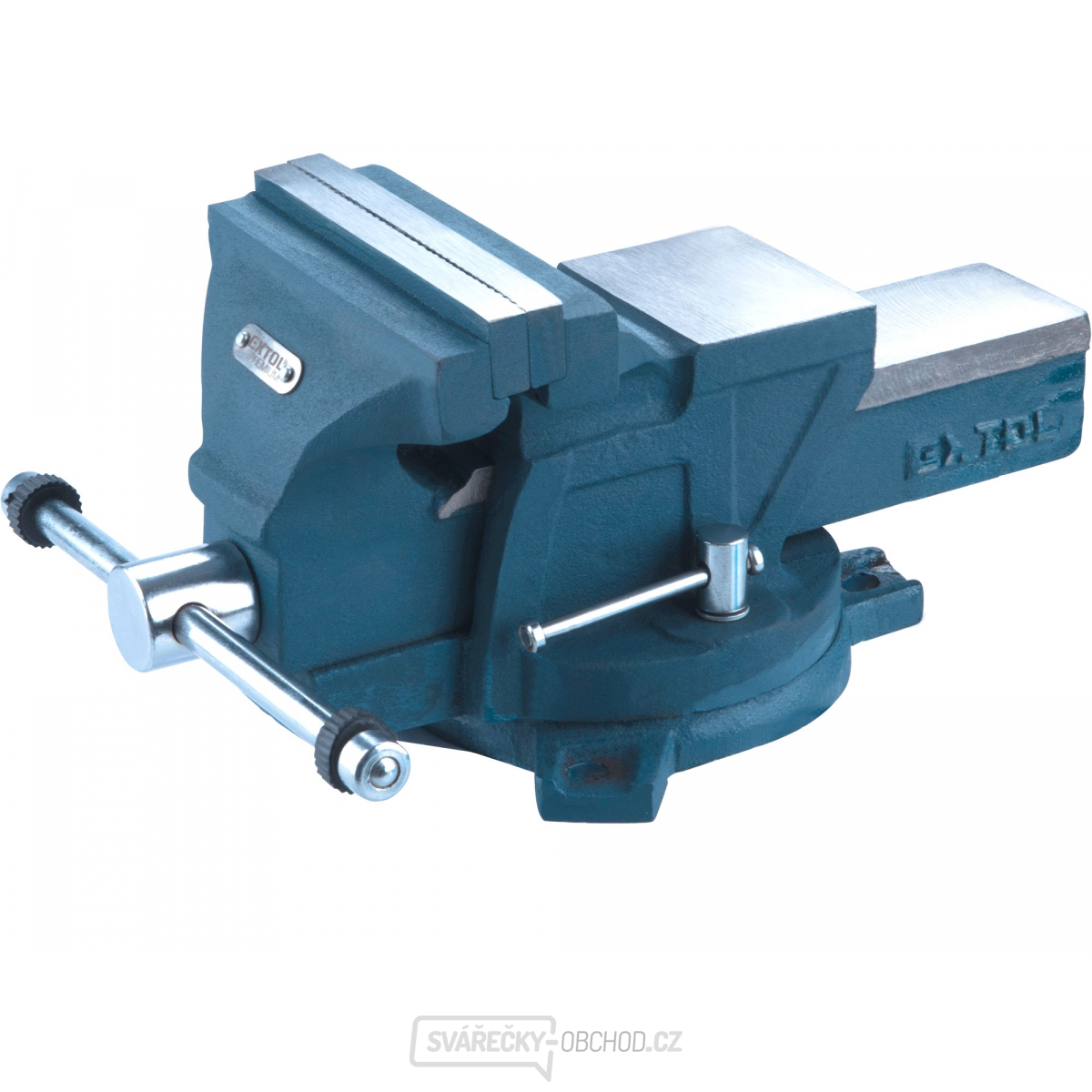 Otočný svěrák, 125mm
