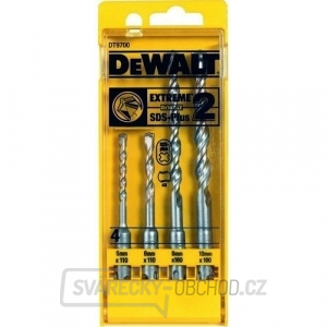 DT9700 4dílná sada vrtáků SDS plus DeWALT