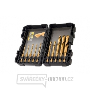 DT50050 10dílná sada titanových vrtáků pro rázové utahováky DeWALT DT50050 10dílná sada titanových vrtáků pro rázové utahováky DeWALT gallery main image