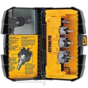 DT8360 Sada vrtacích korunek do kovu DeWALT - 3ks