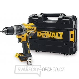 DCD796NT Aku bezuhlíková vrtačka s příklepem 18V, bez aku DeWALT + kufr