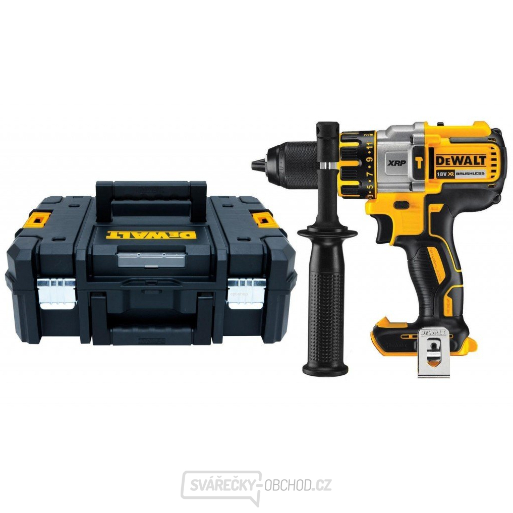 Aku třírychlostní příklepová vrtačka 18V, bez aku  DeWALT DCD996NT FLEXVOLT + kufr