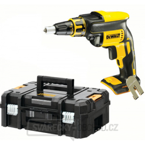 Aku bezuhlíkový šroubovák na sádrokarton DeWALT DCF620NT  18V, bez aku + kufr