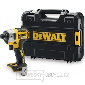 DCF887NT Aku bezuhlíkový rázový utahovák s 3 převodovými stupni 18V XR bez baterie DeWALT + kufr