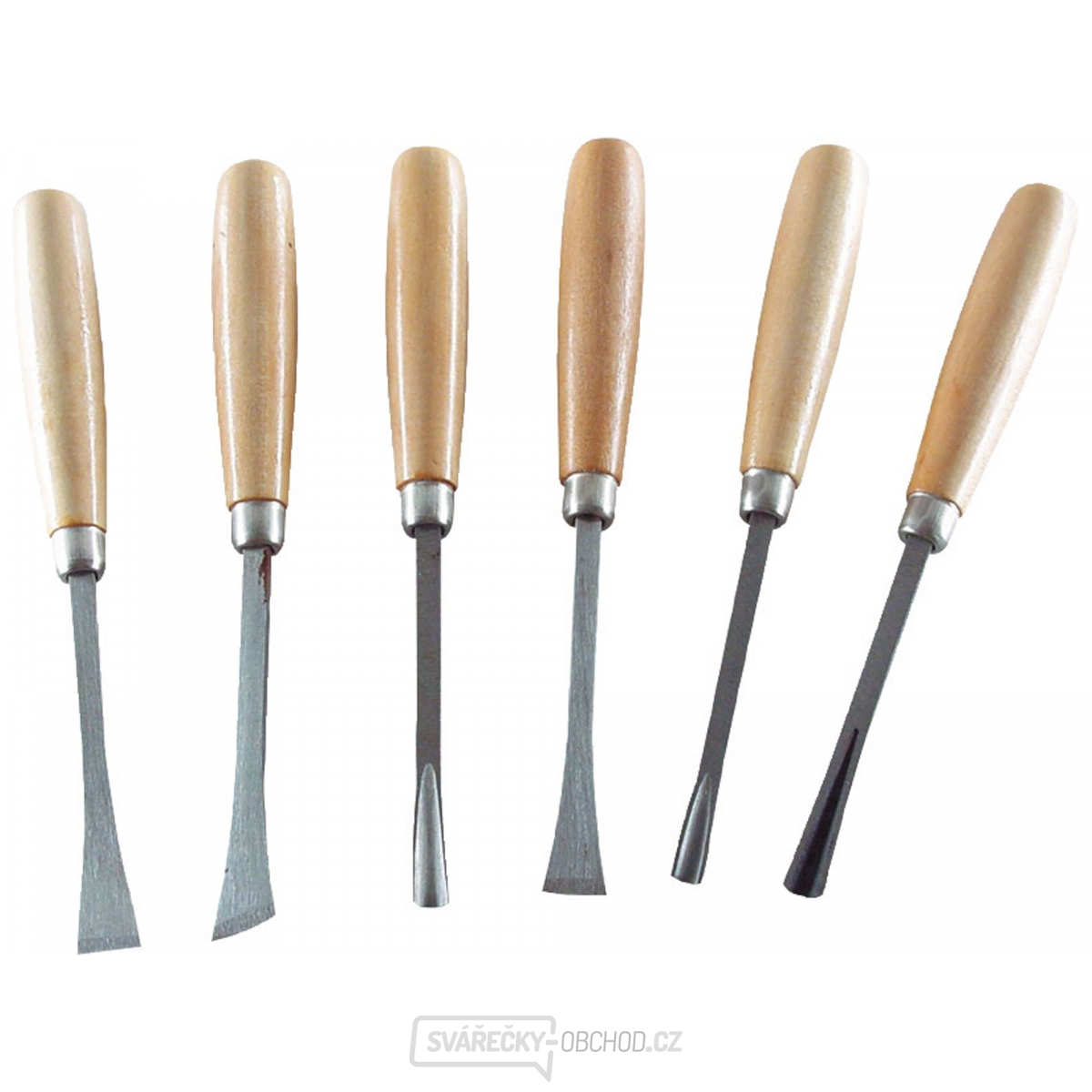 Řezbářská dláta - 165mm - 6ks