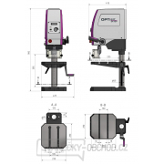 Stolní vrtačka DX 15 V Náhled