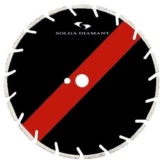 Levně Diamantový kotouč segmentový 400x25,4mm do betonu pro řezače spár 24603400