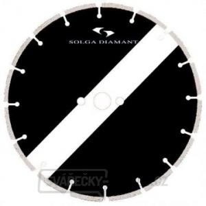 Diamantový kotouč segmentový 400x25,4mm do asfaltu+betonu BLZ pro řezače spár Diamantový kotouč segmentový 400x25,4mm do asfaltu+betonu BLZ pro řezače spár gallery main image