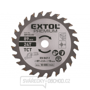 Kotouč pilový s SK plátky, ∅89x1,0x10mm, 24T Kotouč pilový s SK plátky, ∅89x1,0x10mm, 24T gallery main image