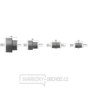 Scheppach redukce k odsavači sada (4ks)  Náhled