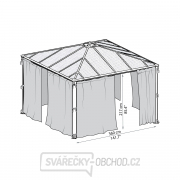 Palram Závěsy pro Palermo 3000/3600  náhled