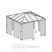 Palram Závěsy pro Palermo 3000/3600  náhled