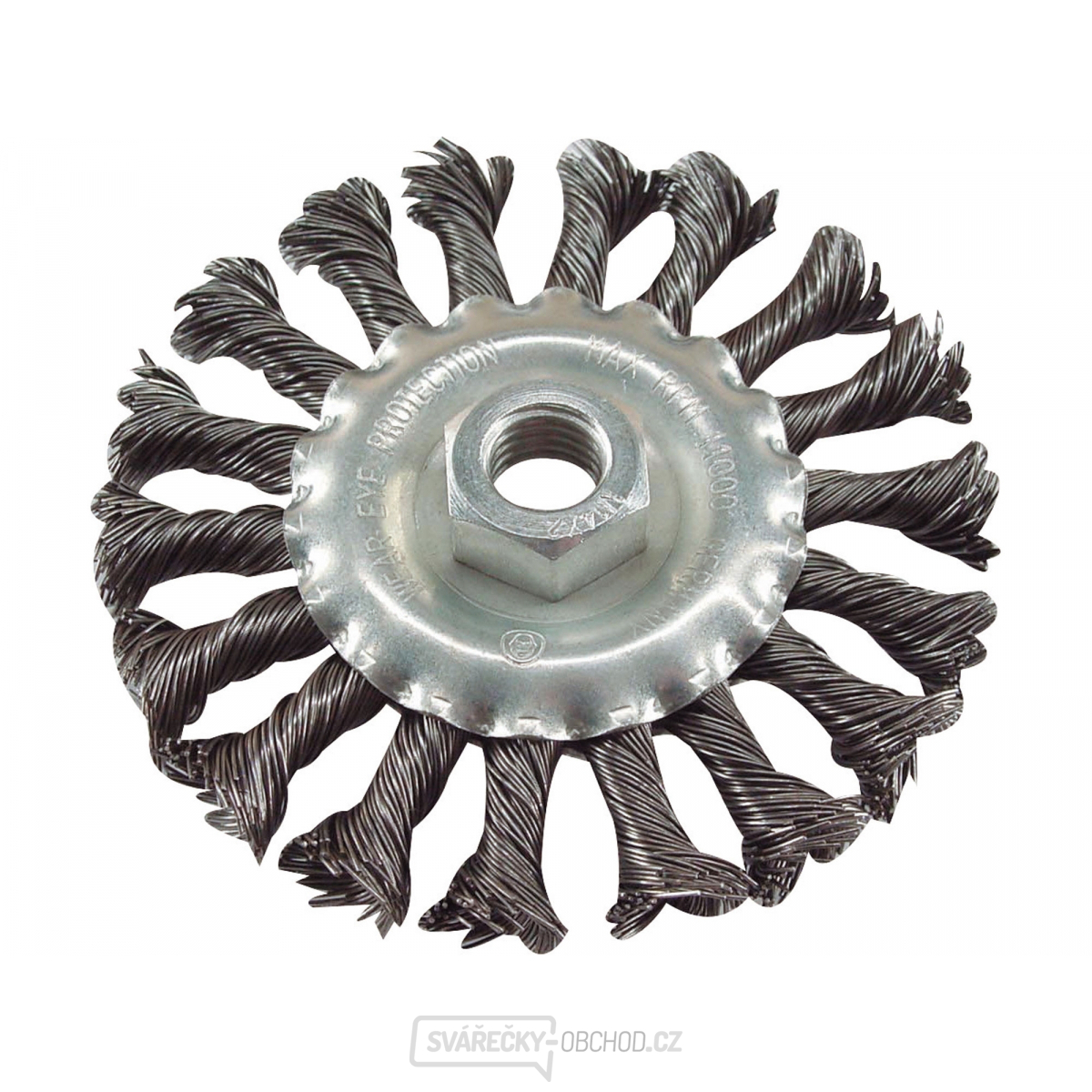 Kartáč radiální copánkový - ∅115mm