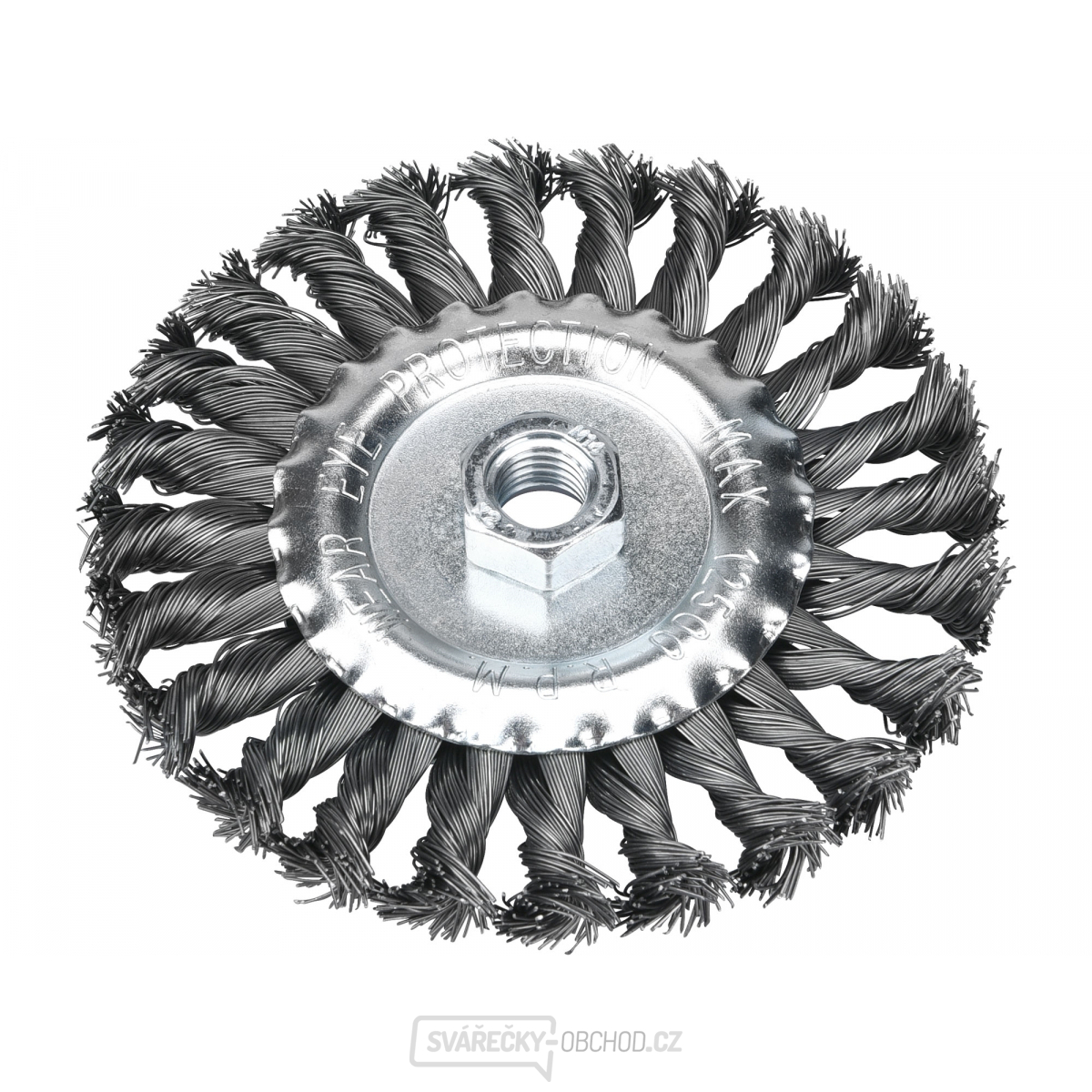 Kartáč radiální copánkový - ∅125mm