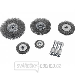 Kartáče okružní ocelové - 5ks Kartáče okružní ocelové - 5ks gallery main image