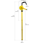 Ruční rotační sudové čerpadlo RP-90P Náhled