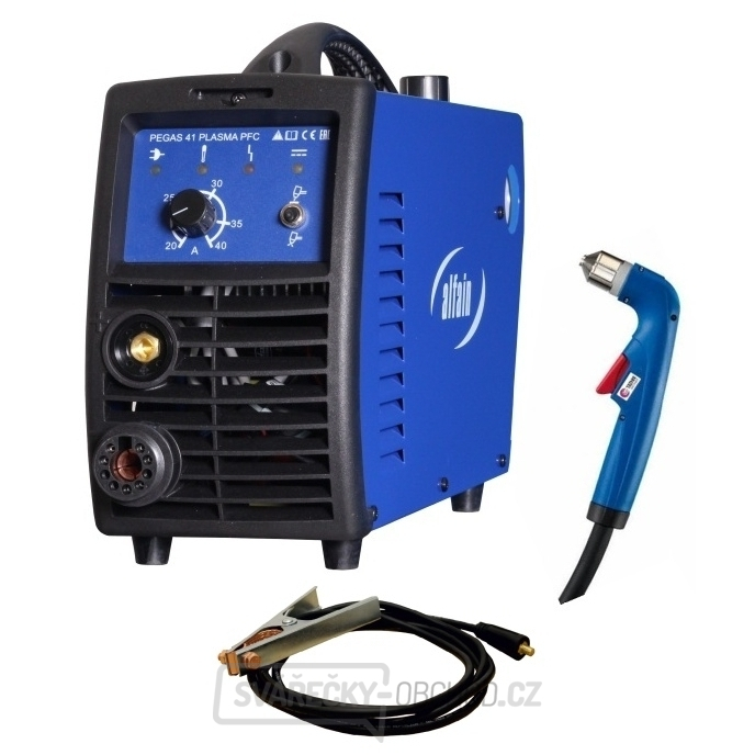 Plasma PEGAS 41 PFC ovo + hořák Binzel 6m + kompresor HC 52