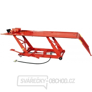 Paralelogramový hydraulicko-pneumatický pojízdný plošinový zvedák SD1005