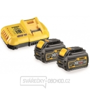 DCB118T2 - Nabíječka + 2x baterie 18/54V 6Ah DeWALT FLEXVOLT gallery main image