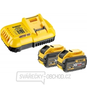 DCB118X2 - Nabíječka + 2x aku 18/54V 9,0 Ah DeWALT FLEXVOLT